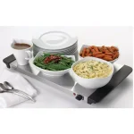 Betty Crocker 5 Qt. Stainless Steel Buffet Server and Warming Tray thumbnail 4