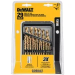 DEWALT 137-Piece Mechanics Tool Set with Bonus 29-Piece Cobalt Drill Bit Set thumbnail 6