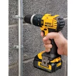 DEWALT 20V MAX Cordless 1/2 in. Compact Hammer Drill/Driver Kit with (2) 1.5Ah Batteries & 108-Piece Mechanics Tool Set thumbnail 2