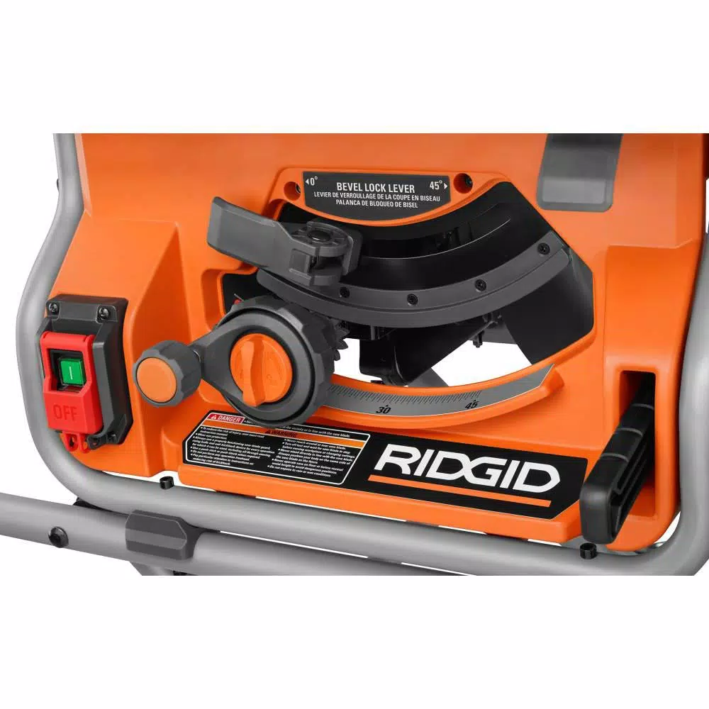 RIDGID 10 in. Pro Jobsite Table Saw with Stand & 18V Cordless Drill/Driver Kit