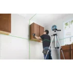 Bosch Green Beam Self-Leveling Cross Line Laser (100 ft.) and BLAZE Laser Measure (135 ft.) Combo Kit thumbnail 5