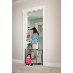 Regalo Expandable Plastic Pressure Mount Baby Gate, 23 in. Tall, Fits 28-42 in. Openings thumbnail 3