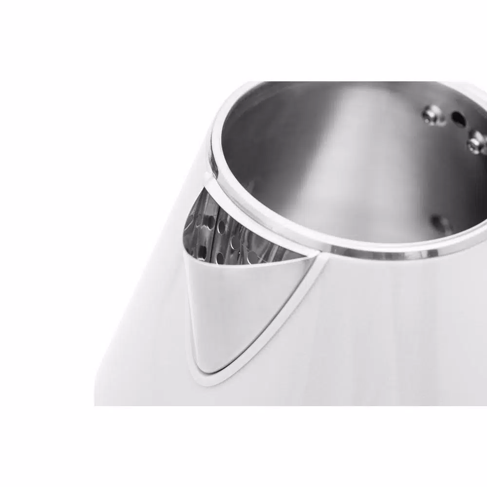 Elite Platinum 1.2L White Cool-Touch Stainless Steel Electric Kettle, 1350W