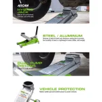 Arcan HJ3000A 3-Ton Hybrid Floor Jack, Aluminum and Steel Construction thumbnail 6
