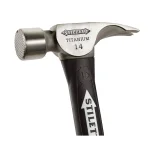 Stiletto TI14MC-F 14 oz. Titanium Milled Face Hammer with 16 in. Curved Fiberglass Handle thumbnail 2