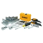 DEWALT 137-Piece Mechanics Tool Set with Bonus 29-Piece Cobalt Drill Bit Set thumbnail 2