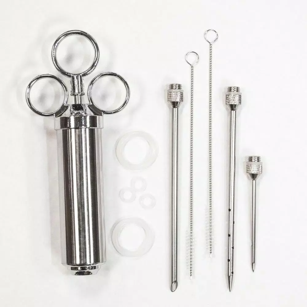 Sportsman Series 11-Piece Stainless Steel Marinade Injector Set