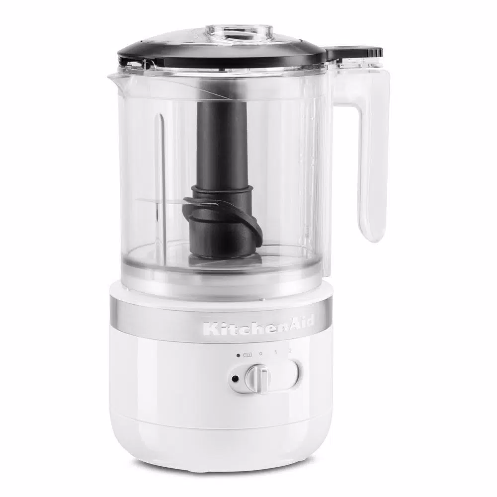 KitchenAid Cordless 5-Cup Food Processor, White