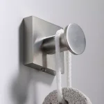 KRAUS Ventus Bathroom Robe and Towel Hook, Brushed Nickel thumbnail 8