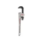 Milwaukee 14 in. Aluminum Pipe Wrench, Adjustable Straight Pipe Wrench thumbnail 1