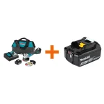 Makita 18V LXT Brushless 4-1/2"/5" Angle Grinder Kit with 5.0Ah Battery Bonus thumbnail 1