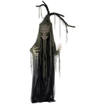 Haunted Hill Farm 6.5 ft. Animatronic Talking Tree Halloween Prop with Sound and Lights thumbnail 1