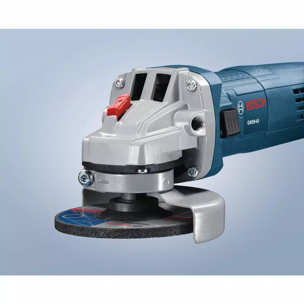 Bosch GWS9-45 4.5 in. Corded Angle Grinder, 8.5 Amp, 11,000 rpm
