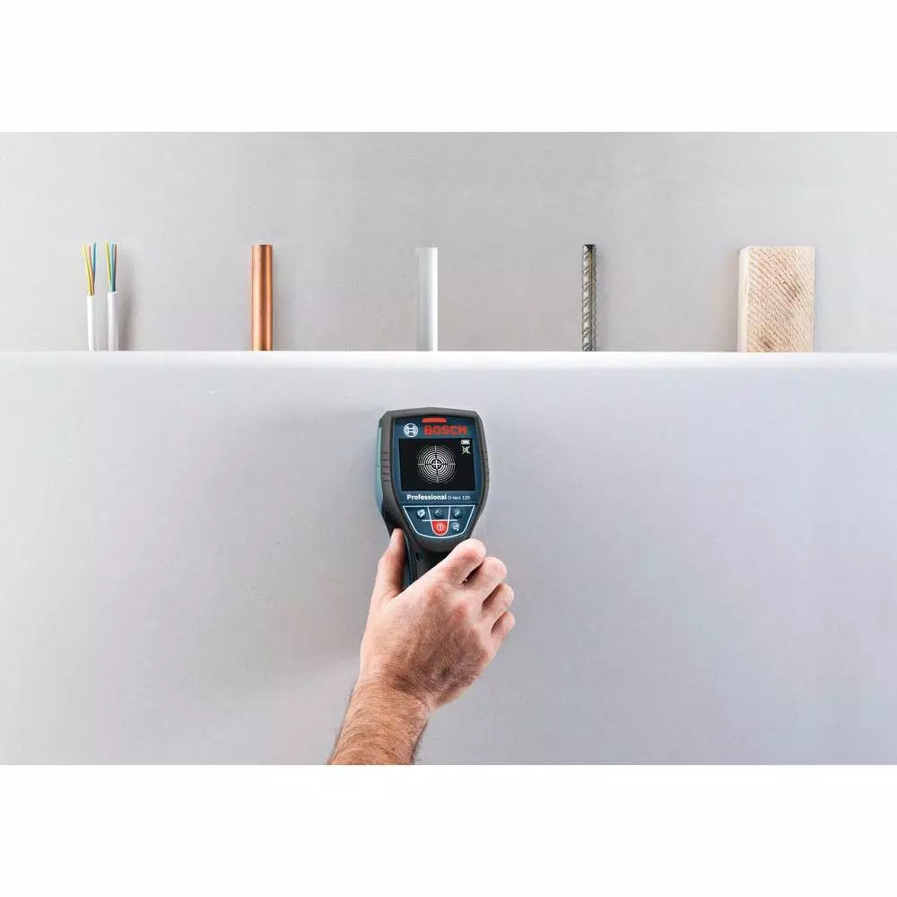 Bosch D-Tect 120 Wall and Floor Scanner with Spot Detection, Universal, Drywall, and Concrete Modes