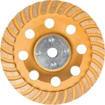 Makita 5 in. Turbo Low-Vibration Diamond Cup Wheel for Angle Grinders thumbnail 1