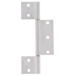 Barton Kramer Mill Finish Aluminum Screen Door Hinge with Brass Bushings thumbnail 4