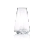 JoyJolt Infiniti 18 oz. Highball Glasses, Set of 4, Lead-Free Crystal Glassware thumbnail 3