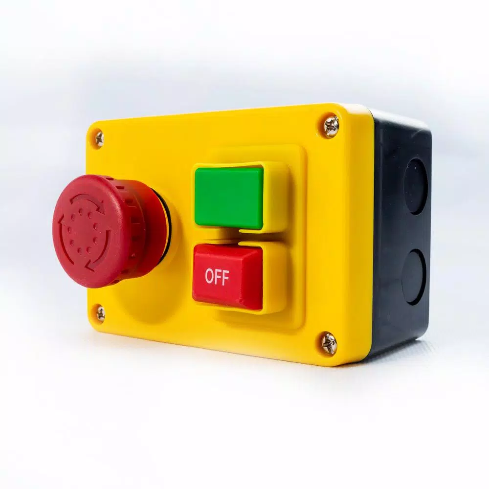 POWERTEC 120V Magnetic Switch Box for Power Tools, 16-Amp, 1/2 HP