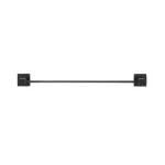 Glacier Bay Farrington 18 in. Single Towel Bar, Matte Black thumbnail 3