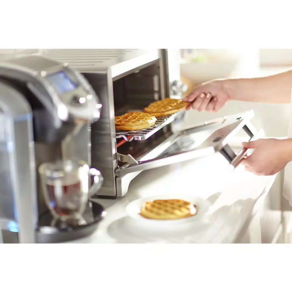 KitchenAid 12 in. Digital Countertop Convection Toaster Oven, 2000W, Stainless Steel