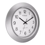 La Crosse Technology 14 in. Atomic Analog Wall Clock with Chrome Rim and 4 US Time Zones thumbnail 3
