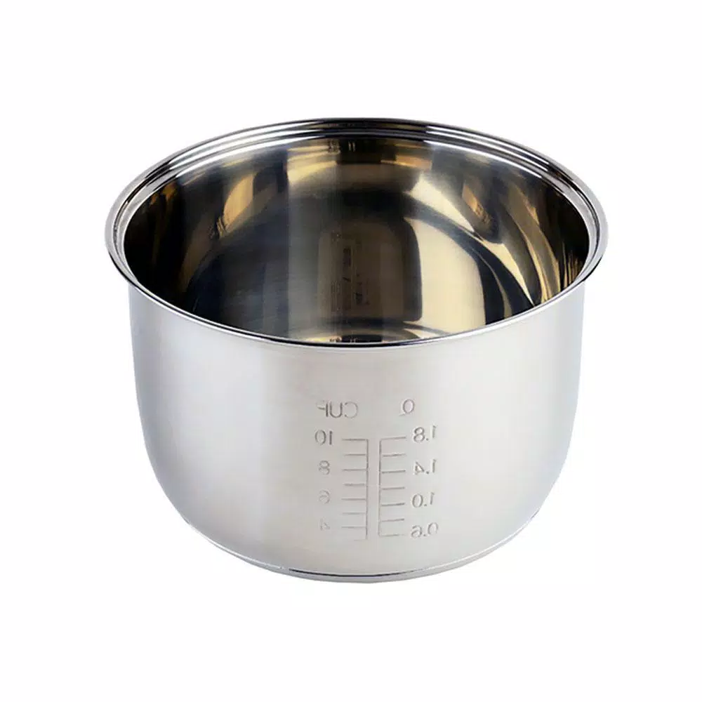 Tayama 10-Cup Stainless Steel Rice Cooker and Food Steamer, 700W