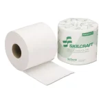SKILCRAFT PCF 1-Ply Individual Toilet Tissue Rolls, 1000 Sheets per Roll, 96 Rolls per Carton thumbnail 2