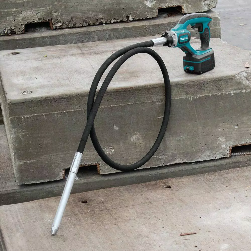 Makita 18V LXT Lithium-Ion Cordless Concrete Vibrator, 8 ft. Shaft (Tool-Only)