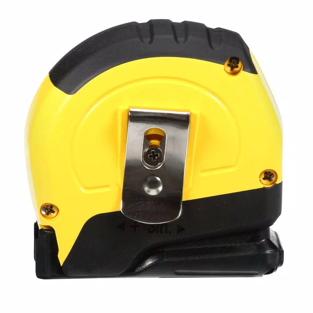 Stanley LeverLock 25 ft. x 1 in. Tape Measure with Magnetic Tip and Fractional Scale