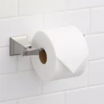 Glacier Bay Exhibit Single Post Toilet Paper Holder, Brushed Nickel thumbnail 2