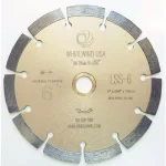 Whirlwind USA 6 in. Segmented Diamond Blade for Concrete, Stone, Brick, and Masonry thumbnail 1