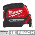 Milwaukee 16 ft. Compact Magnetic Tape Measure with 15 ft. Reach thumbnail 1