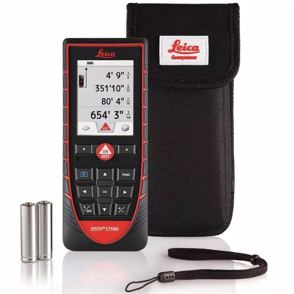 Leica DISTO E7500i 650 ft. Laser Distance Measurer with Bluetooth and Color Display