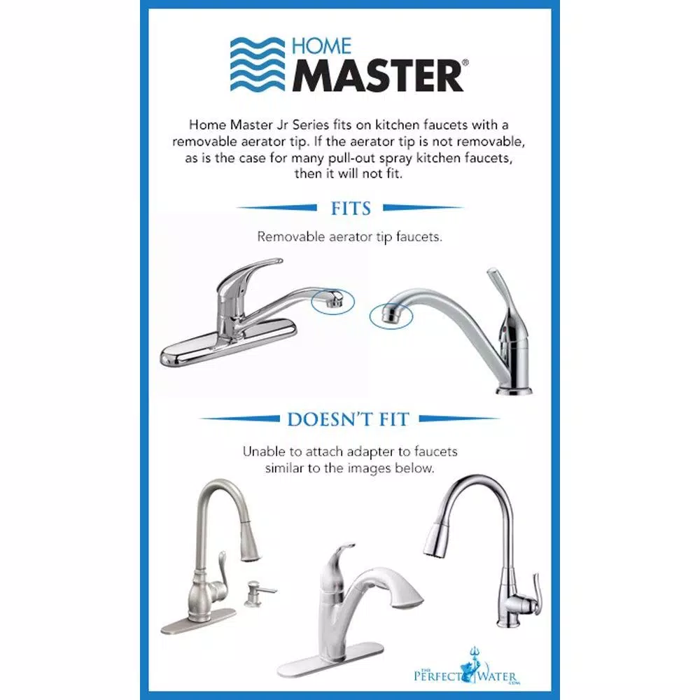 Home Master Jr F2 Countertop Water Filter System, Black