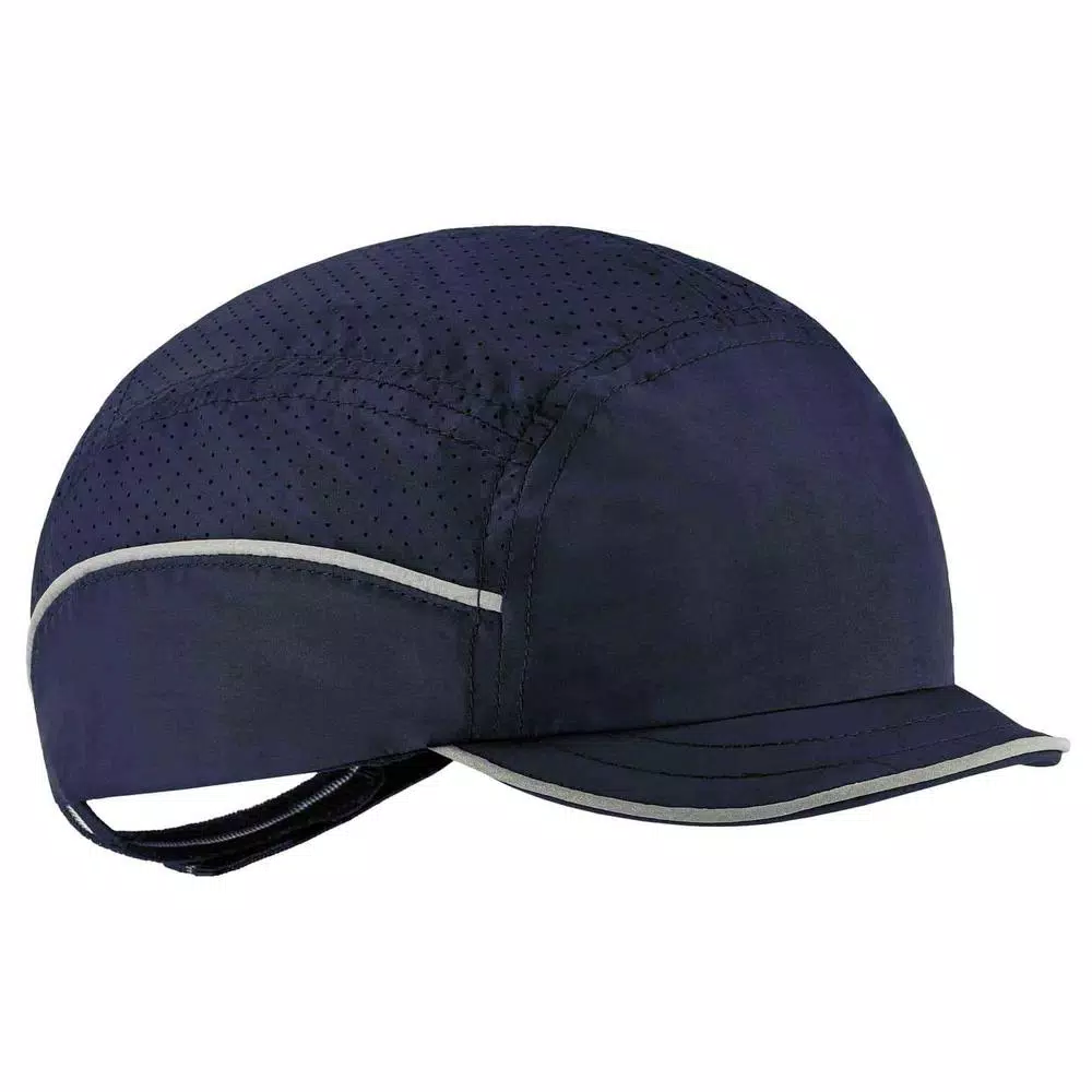 Skullerz 8955 Micro Brim Navy Lightweight Vented Bump Cap