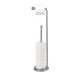 Umbra Teardrop Freestanding Toilet Paper Holder - Brushed Nickel thumbnail 6