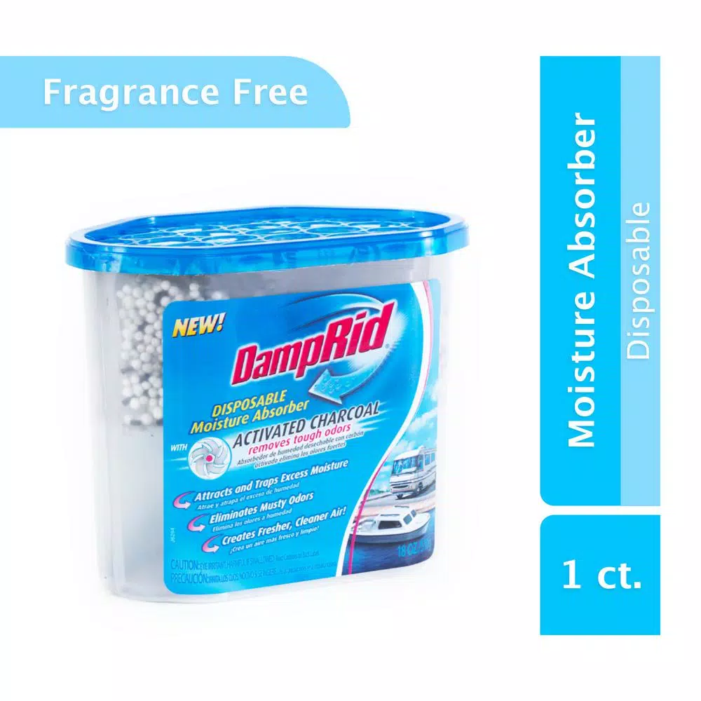 DampRid 18 oz. Disposable Moisture Absorber with Activated Charcoal