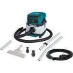 Makita 18V X2 LXT Cordless/Corded 2.1 Gallon Dry Vacuum (Tool Only) thumbnail 14