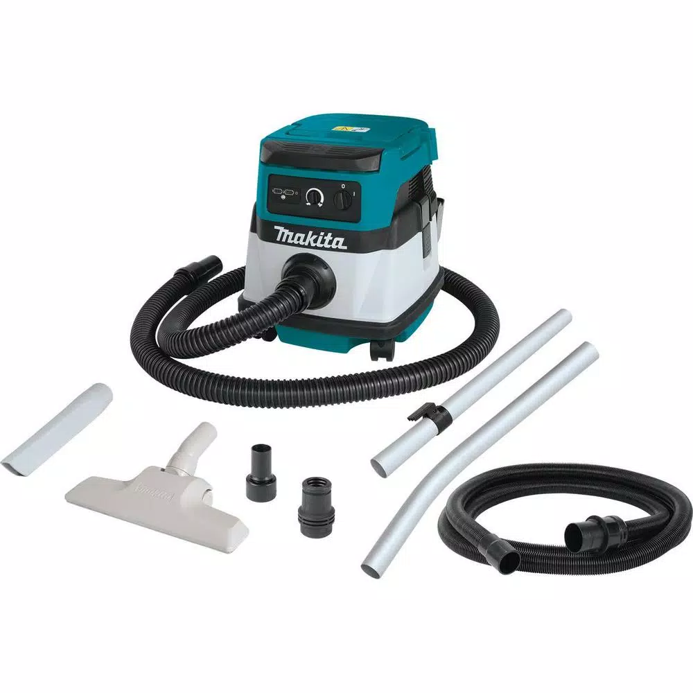 Makita 18V X2 LXT Cordless/Corded 2.1 Gallon Dry Vacuum (Tool Only)