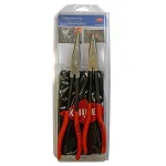 KNIPEX 11 in. Extra Long Straight and Angled Needle Nose Pliers Set with Storage Pouch thumbnail 3