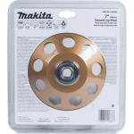 Makita 7 in. Turbo 24 Segment Diamond Cup Wheel, Anti-Vibration Design thumbnail 6