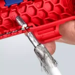 KNIPEX ErgoStrip Universal Wire Stripper, Cutter and Dismantling Tool for Metric Wires thumbnail 6