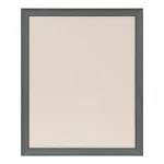 Kate and Laurel Kenwick Gray Framed Linen Fabric Pinboard Memo Board, Farmhouse Style thumbnail 1