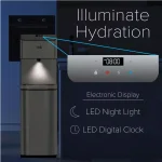 Brio Moderna Self-Cleaning Bottom Loading Water Cooler - Stainless Steel thumbnail 2
