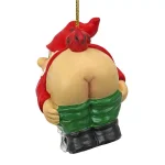 Design Toscano Loonie Moonie Gnome Holiday Ornament, Hand-Painted Resin thumbnail 5
