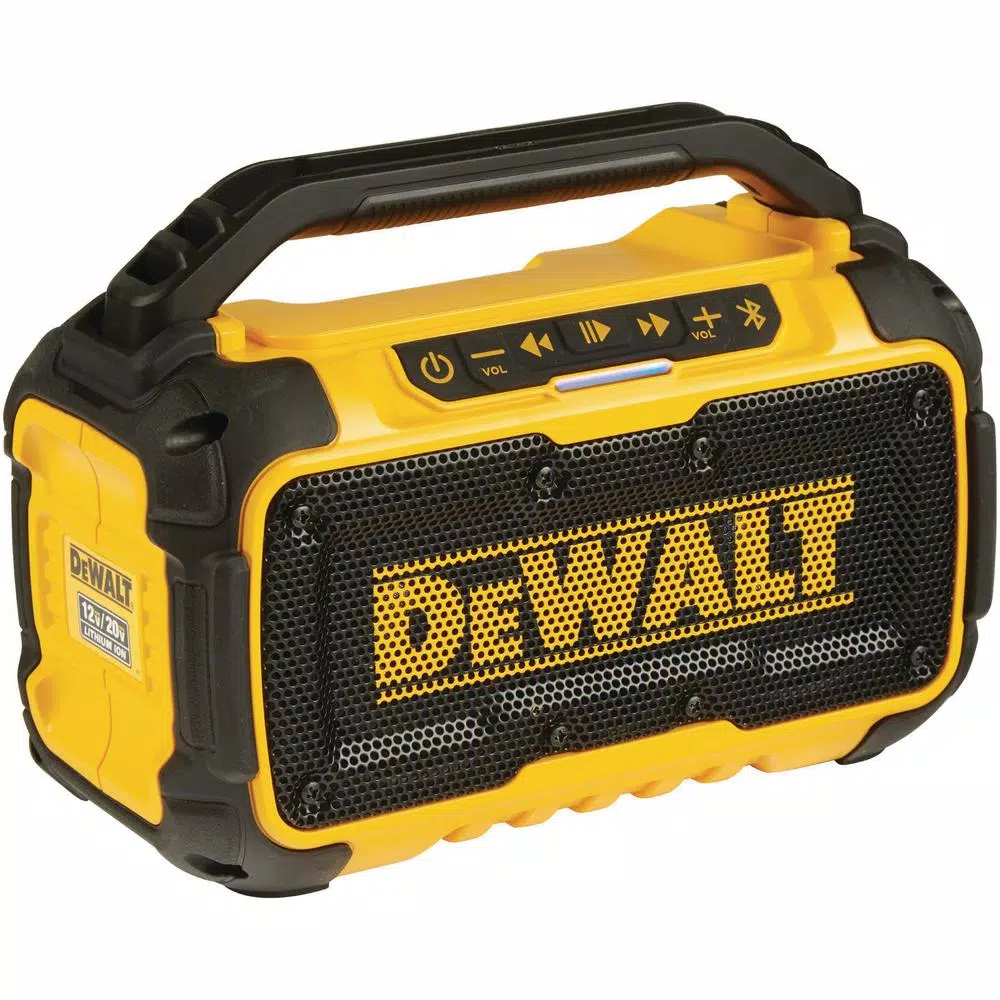 DEWALT 20V MAX Bluetooth Job Site Radio Speaker, DCR010