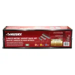 Husky 3-Piece Metric Socket Rack Set for 1/4 in., 3/8 in., and 1/2 in. Drives thumbnail 7