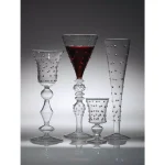 Abigails La Boheme Small Dot Pattern Champagne Flutes, Set of 4 thumbnail 4
