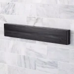 SCHMIDT BROS. 18 in. Ebony Stained Red Oak Magnetic Knife Bar - Black Cutlery Wall Mount thumbnail 2