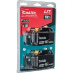 Makita 18V LXT Lithium-Ion 5.0 Ah High Capacity Battery Pack (2-Pack) thumbnail 6